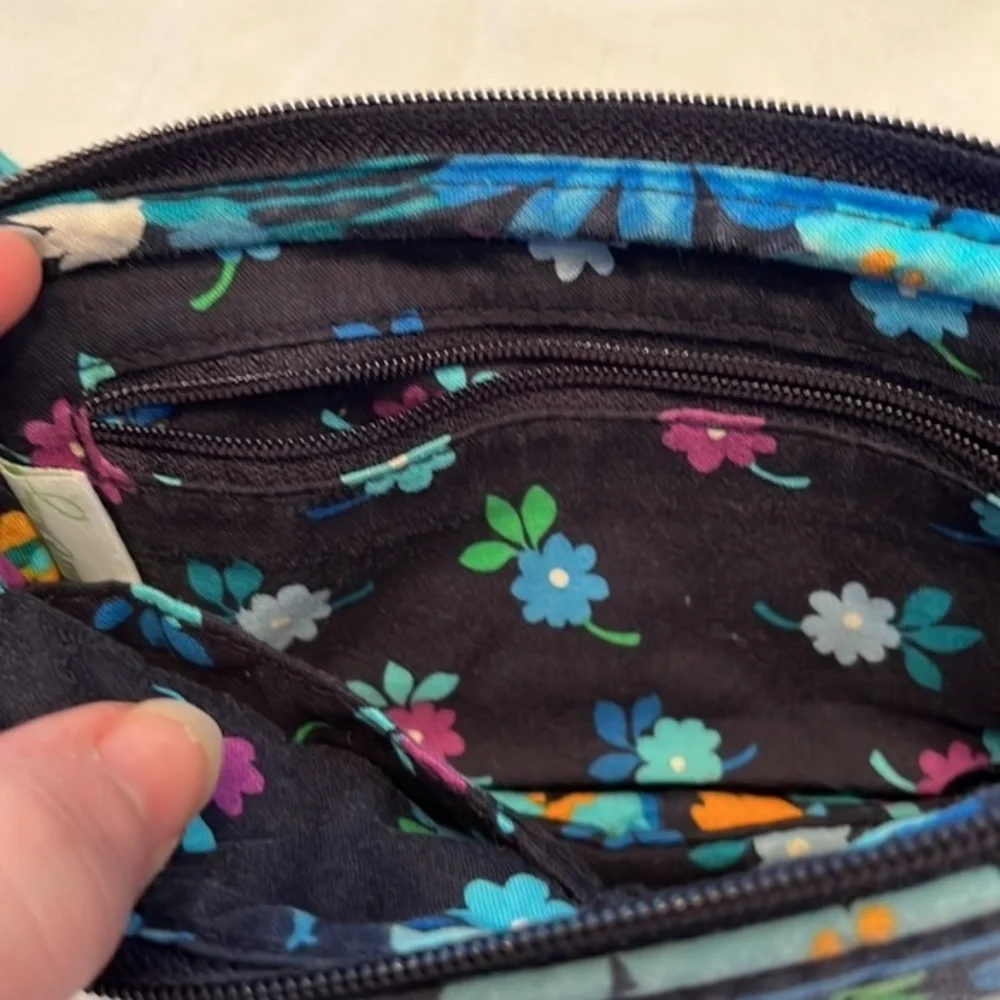 Vera Bradley Midnight Blues Wristlet